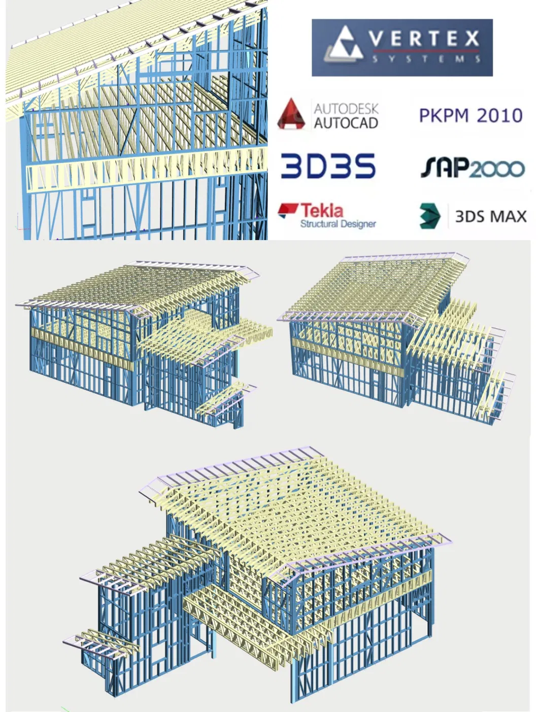 Prefabricated Building Prefab House Steel Frame Prefabing House